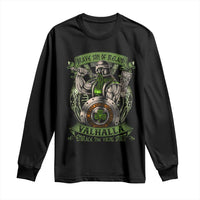 Irish Viking Long Sleeve Shirt Brave Son Of Ireland Valhalla Embrace The Viking Spirit