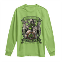 Irish Viking Long Sleeve Shirt Brave Son Of Ireland Valhalla Embrace The Viking Spirit