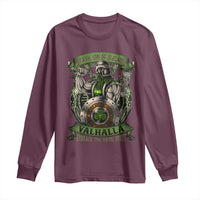 Irish Viking Long Sleeve Shirt Brave Son Of Ireland Valhalla Embrace The Viking Spirit