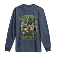 Irish Viking Long Sleeve Shirt Brave Son Of Ireland Valhalla Embrace The Viking Spirit