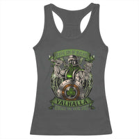 Irish Viking Racerback Tank Top Brave Son Of Ireland Valhalla Embrace The Viking Spirit