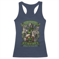 Irish Viking Racerback Tank Top Brave Son Of Ireland Valhalla Embrace The Viking Spirit