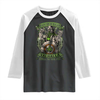 Irish Viking Raglan Shirt Brave Son Of Ireland Valhalla Embrace The Viking Spirit