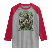Irish Viking Raglan Shirt Brave Son Of Ireland Valhalla Embrace The Viking Spirit