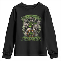 Irish Viking Youth Sweatshirt Brave Son Of Ireland Valhalla Embrace The Viking Spirit