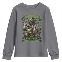 Irish Viking Youth Sweatshirt Brave Son Of Ireland Valhalla Embrace The Viking Spirit
