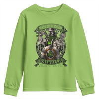 Irish Viking Youth Sweatshirt Brave Son Of Ireland Valhalla Embrace The Viking Spirit