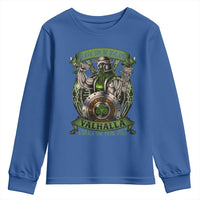Irish Viking Youth Sweatshirt Brave Son Of Ireland Valhalla Embrace The Viking Spirit