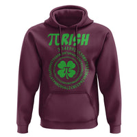 Funny St Patricks Day Pi Symbol Lover Hoodie Pirish 3,14 Pi Number Shamrock