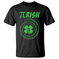 Funny St Patricks Day Pi Symbol Lover T Shirt Pirish 3,14 Pi Number Shamrock