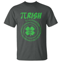 Funny St Patricks Day Pi Symbol Lover T Shirt Pirish 3,14 Pi Number Shamrock