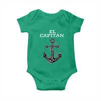 El Capitan Boating Captain Baby Onesie Funny Boat Sailing Vintage Anchor