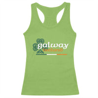 Galway Ireland Racerback Tank Top Irish City Souvenir St Patricks Day Celtic Shamrock