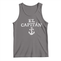 El Capitan Tank Top Funny Boat Captain Vintage Anchor