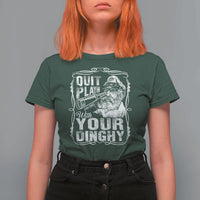 Quit Playin With Your Dinghy T Shirt For Women Funny Pontoon Boat Captain