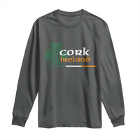 Cork Ireland Long Sleeve Shirt Irish City Souvenir St Patricks Day Celtic Shamrock