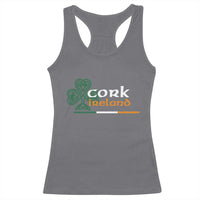 Cork Ireland Racerback Tank Top Irish City Souvenir St Patricks Day Celtic Shamrock