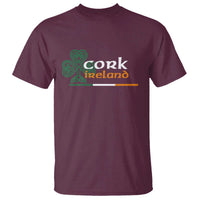 Cork Ireland T Shirt Irish City Souvenir St Patricks Day Celtic Shamrock