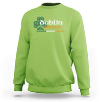 Dublin Ireland Sweatshirt Irish City Souvenir St Patricks Day Celtic Shamrock