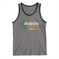Dublin Ireland Tank Top Irish City Souvenir St Patricks Day Celtic Shamrock