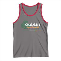 Dublin Ireland Tank Top Irish City Souvenir St Patricks Day Celtic Shamrock