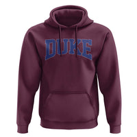 Duke Bold Script Name Sports Fans Hoodie