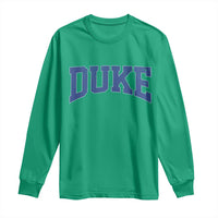 Duke Bold Script Name Sports Fans Long Sleeve Shirt