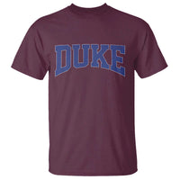 Duke Bold Script Name Sports Fans T Shirt