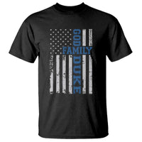 God Family Duke T Shirt Blue Game Day Vintage American Flag