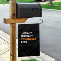 January February Tennessee April Garden Flag Basketball Game Day