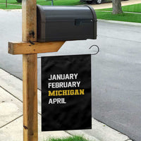 January February Michigan April Garden Flag Basketball Game Day