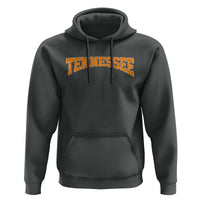 Tennessee Fan Hoodie Orange Bold Sport State Letters Game Day