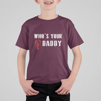 Funny Crawfish T Shirt For Kid Who's Your Craw Daddy Vintage Gift For Men - Wonder Print Shop