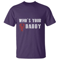 Funny Crawfish T Shirt Who's Your Craw Daddy Vintage Gift For Men - Wonder Print Shop