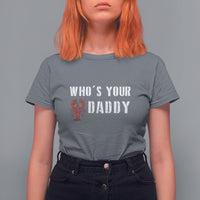 Funny Crawfish T Shirt For Women Who's Your Craw Daddy Vintage Gift For Men - Wonder Print Shop