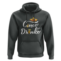 Cinco De Mayo Funny Drinking Hoodie Cinco De Drinko Men Women Tequila - Wonder Print Shop
