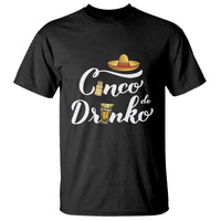 Cinco De Mayo Funny Drinking T Shirt Cinco De Drinko Men Women Tequila - Wonder Print Shop