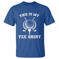Golf Lover T Shirt This Is My Tee Shirt Golfing Player - Wonder Print Shop