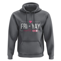 Friday Lovers Hoodie Funny Happy Fri Yay - Wonder Print Shop