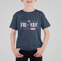 Friday Lovers T Shirt For Kid Funny Happy Fri Yay - Wonder Print Shop