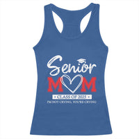 Senior Mom Class Of 2025 Graduate Racerback Tank Top