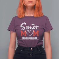 Senior Mom Class Of 2025 Graduate T Shirt For Women