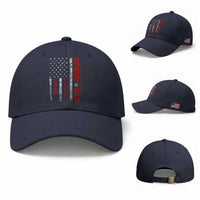 Senior Dad Baseball Cap Graduate Proud Dad Class of 2025 Vintage American Flag