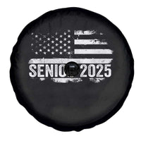 Senior 2025 Graduation Spare Tire Cover Class Of 2025 Vintage American Flag