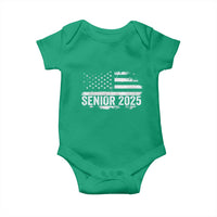 Senior 2025 Graduation Baby Onesie Class Of 2025 Vintage American Flag