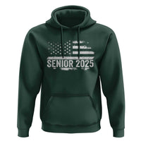 Senior 2025 Graduation Hoodie Class Of 2025 Vintage American Flag