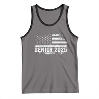 Senior 2025 Graduation Tank Top Class Of 2025 Vintage American Flag