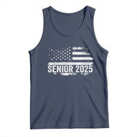 Senior 2025 Graduation Tank Top Class Of 2025 Vintage American Flag