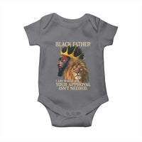 Black Father Baby Onesie I Am Who I Am Your Approval Isn't Needed African American Dad