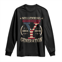 Funny Gen Y Long Sleeve Shirt Millennial proud Member Of Y Generation